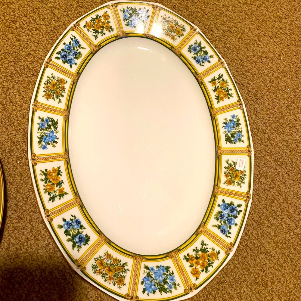 hutschenreuther Kensington by Hallet 15” oval platter